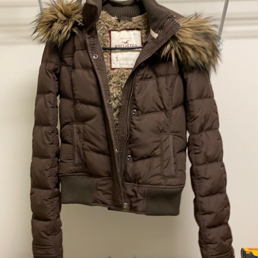 Hollister Bomber Puffer Jacket